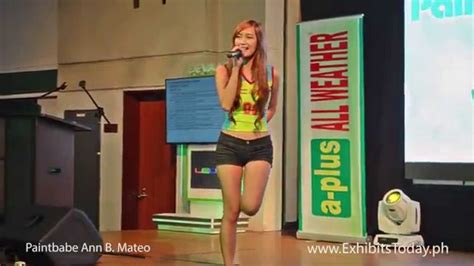 ann mateo nipple|Ann B. Mateo Playing LIVE Nip slip .
